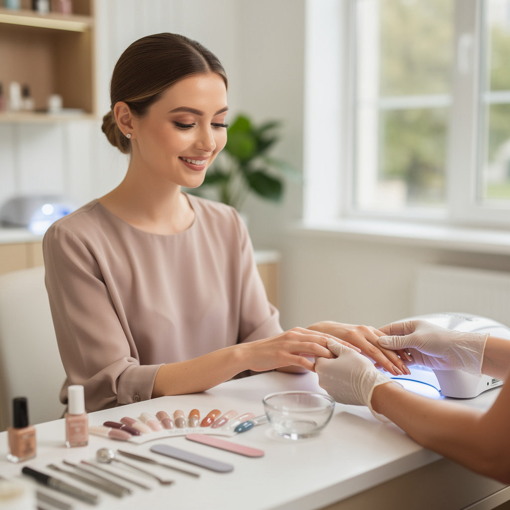 TODAYS NAILS professional manicure and pedicure services in a clean, modern Santa Barbara salon